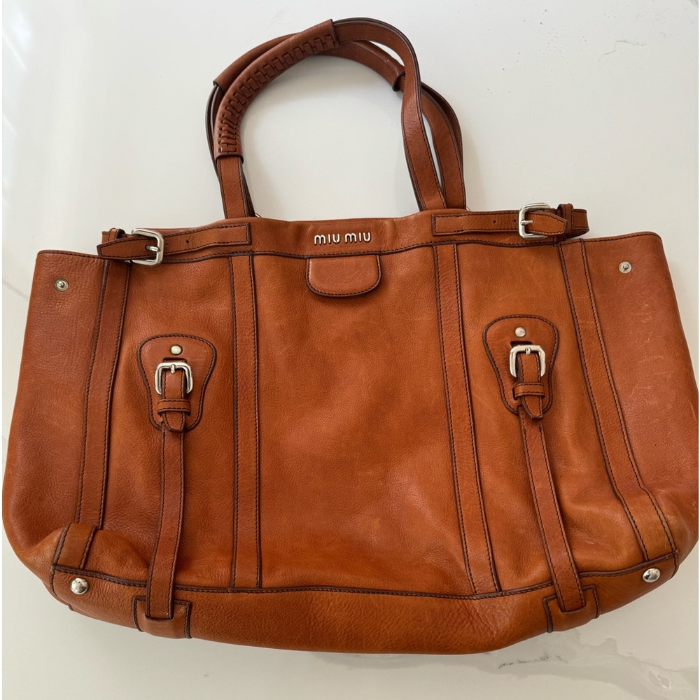Miu Miu Tote leather bag